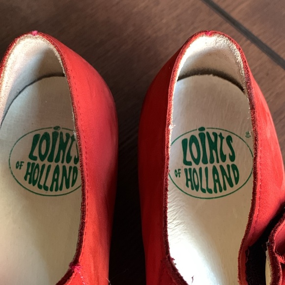 LOINTS OF HOLLAND - Fine suede - orange/red Mary Jane Pumps - Picture 8 of 15